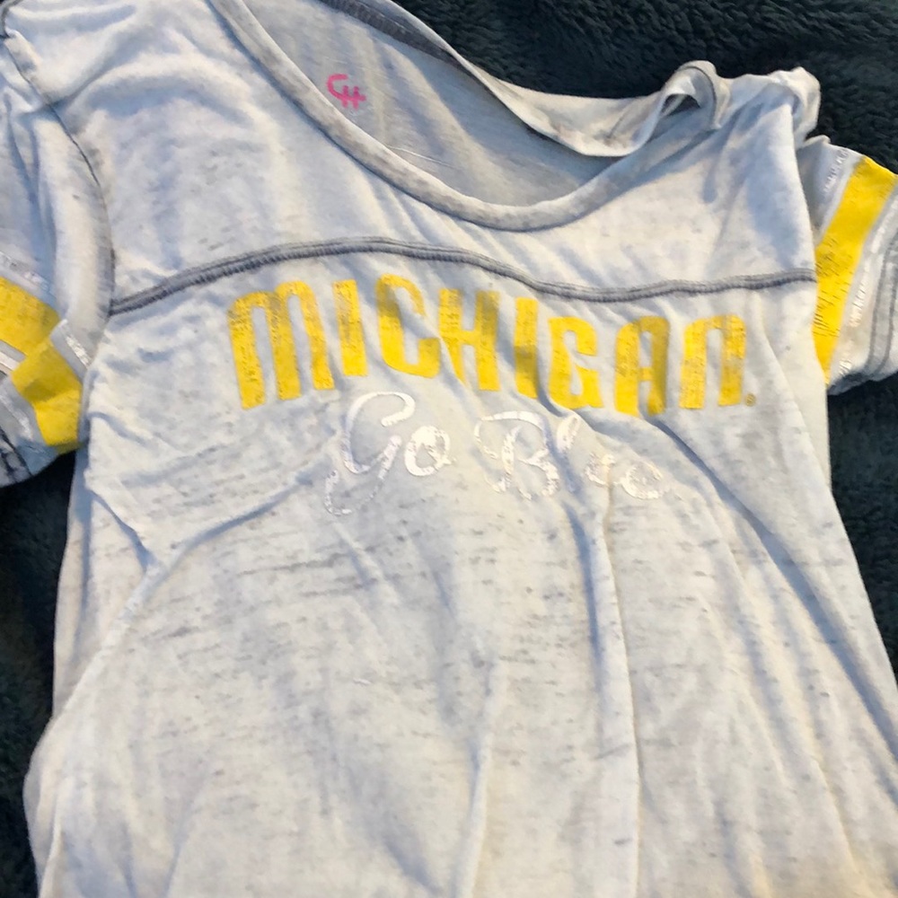 Go blue shirt